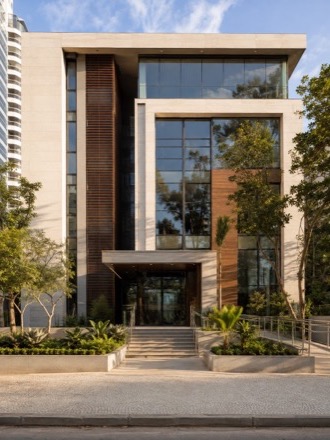 Fachada de edifício residencial